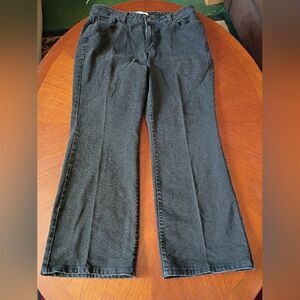 Levi's Women's Boot Cut Jeans 18M - BLACK with sparkle